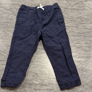 Janie and Jack Dark Blue Kids Trousers